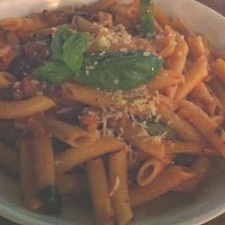 Penne Arrabiatta with Sweet Aubergine(The Apartment)