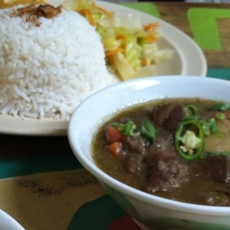 ラム肉の煮込み(Calanthe Art Cafe)