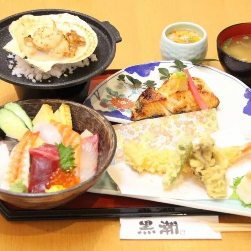 ランチセットチラシ(黒潮鮨 )