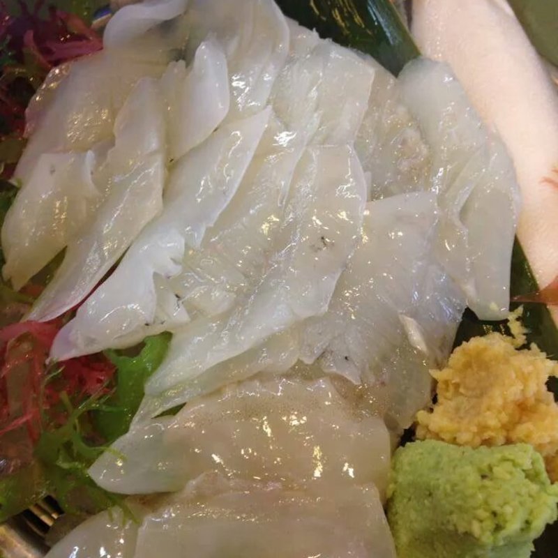 コウイカの刺身(黒潮鮨 )