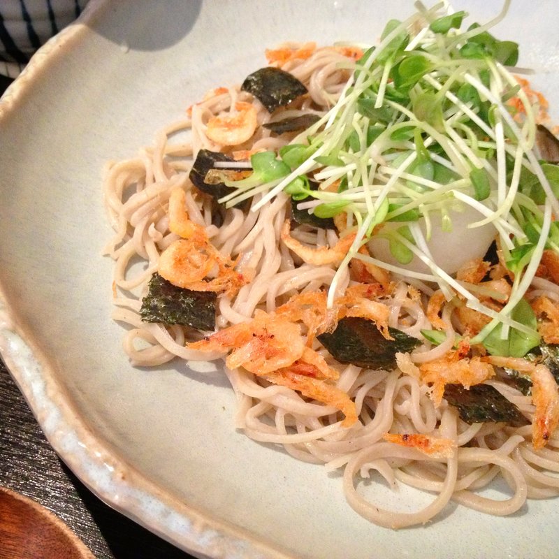 おろし桜えびそば(期間限定)(手打そば 喜郷)