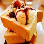 Chocolate Honey Toast