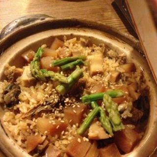 Abalone kamameshi(Hakkei)