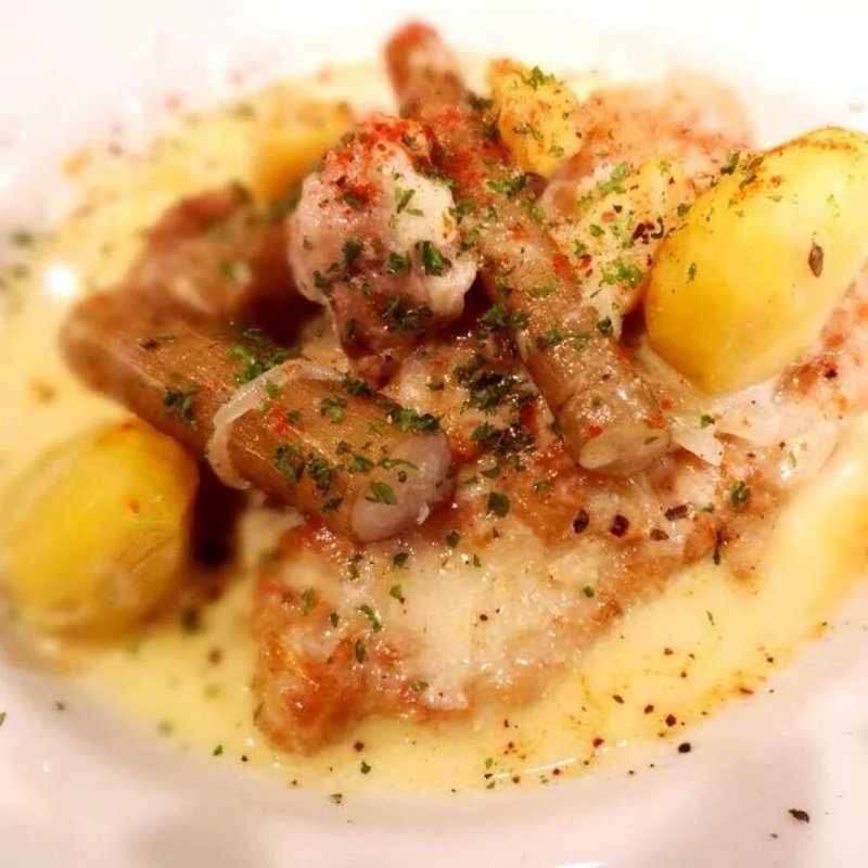 鶏肉とごぼうのクリーム煮(torimo)