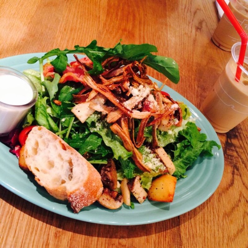 きのこのシーザーサラダ(Ronherman cafe)