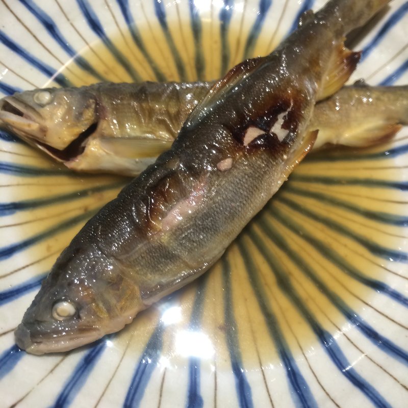 子持鮎煮浸し(おでん 俺のだし)