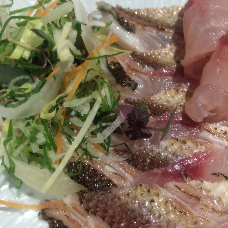 かます炙り刺(おでん 俺のだし)