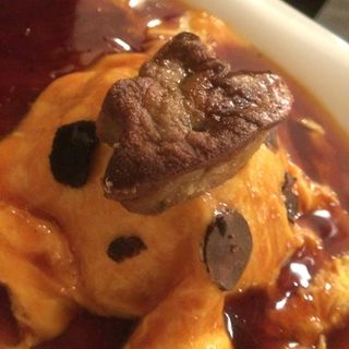 フォアグラとトリュフの天津飯(俺の揚子江 銀座4丁目)