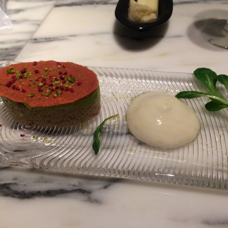 ズワイガニのフィヤンティーヌ(俺のフレンチ・イタリアン AOYAMA )