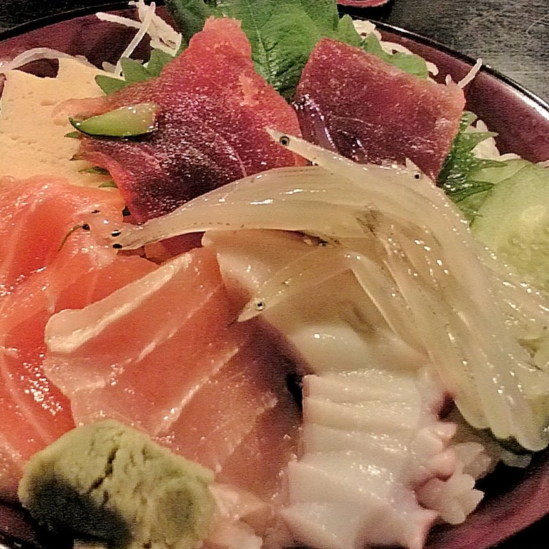 本日の海鮮丼(いけす道場魚家 深川一号店 （イケスドウジョウサカナヤ）)