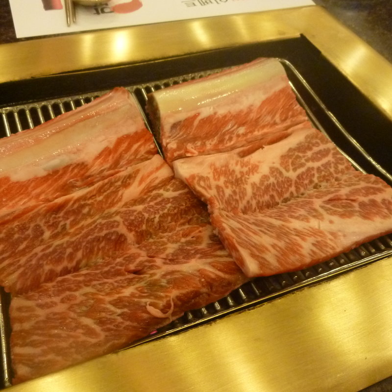 カルビ定食(カボジョンカルビ（가보정 갈비）)