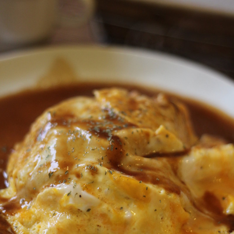 デミソースオムライス　(ドッグカフェバークス （Dog Cafe Barks）)