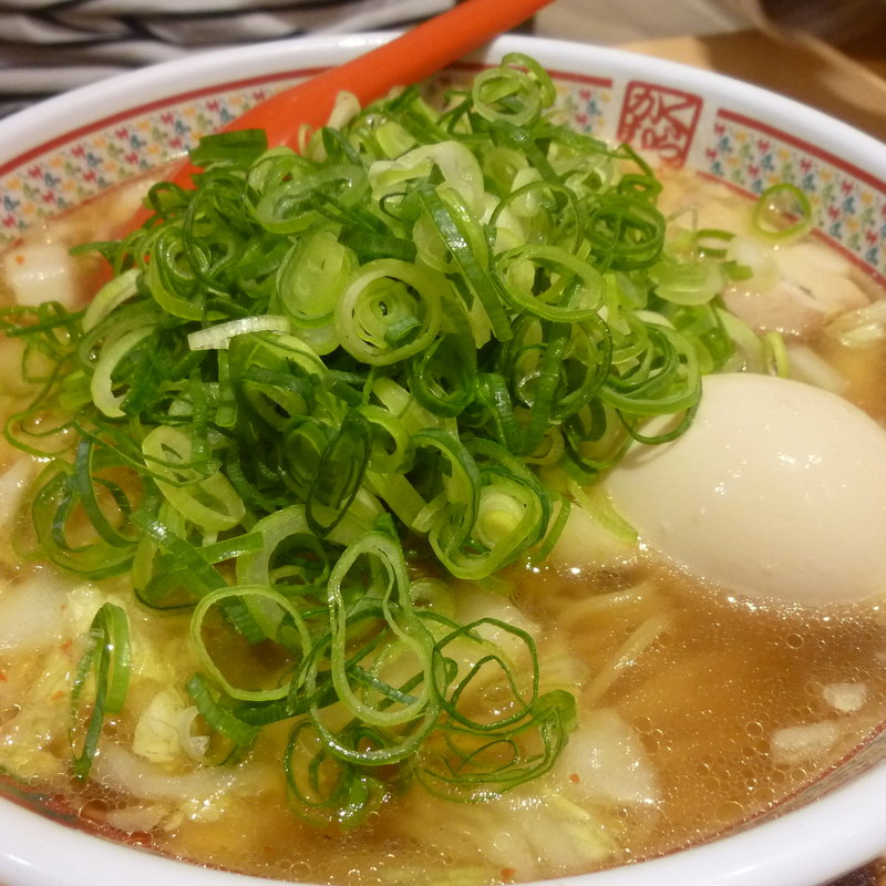 煮玉子ネギラーメン(どうとんぼり神座 関西国際空港店 )