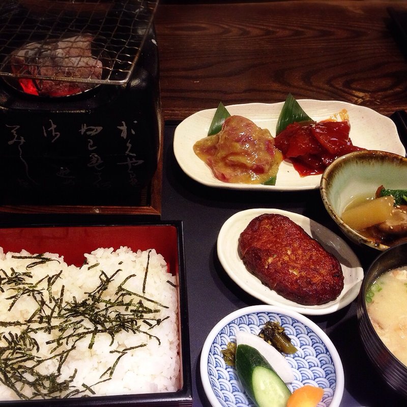 一本釣りカツオ炙り重セット