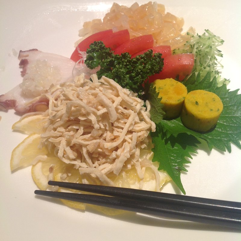 前菜盛り合わせ(チャイニーズダイニング　黄鶴)