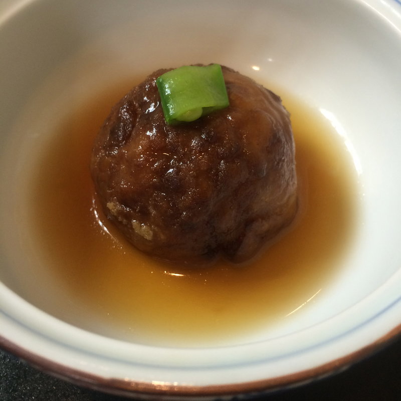 つくねの煮込み(欣喜湯 （キンキユ）)