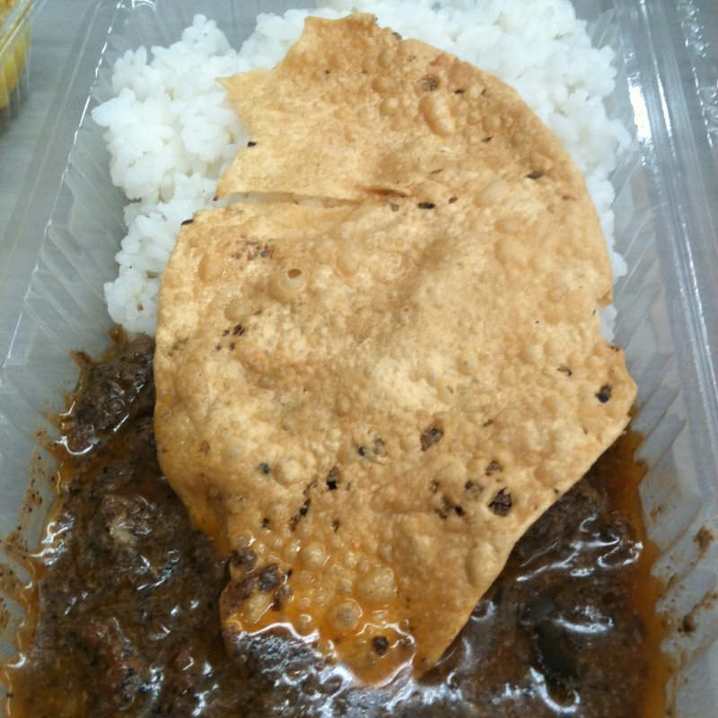 ネパールのカレー(北海道大学祭)