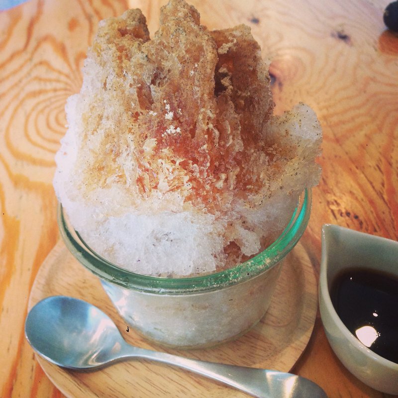 自家製黒みつと丹波産黒豆きなこ(FabCafe)