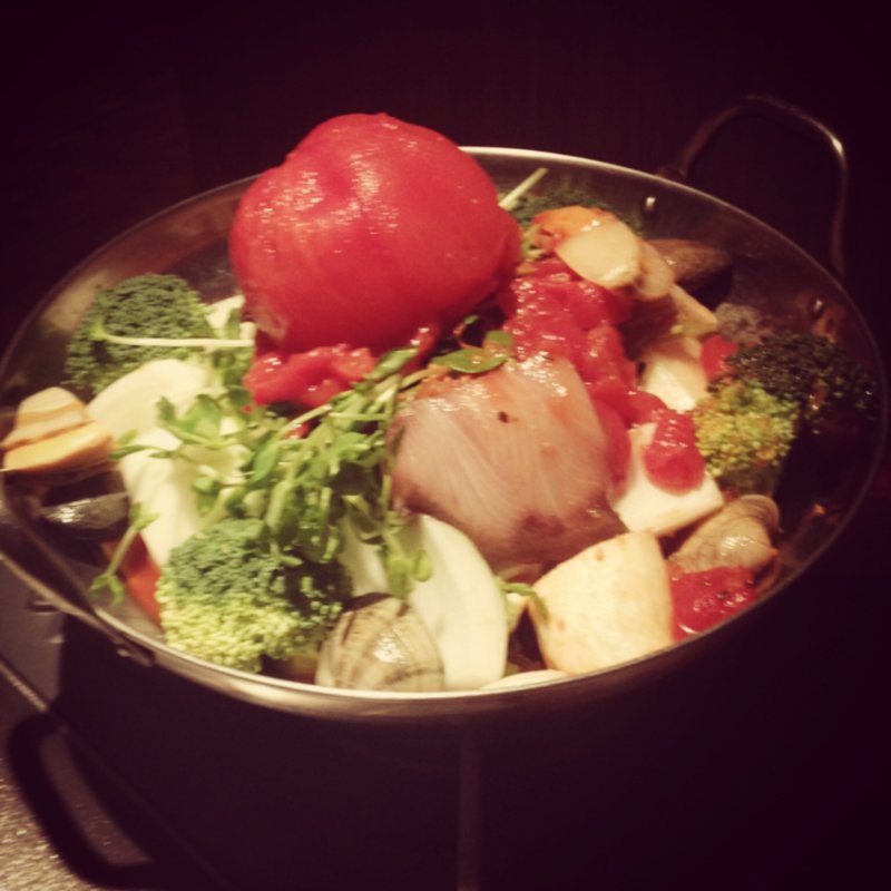 トマト鍋(農家の台所)