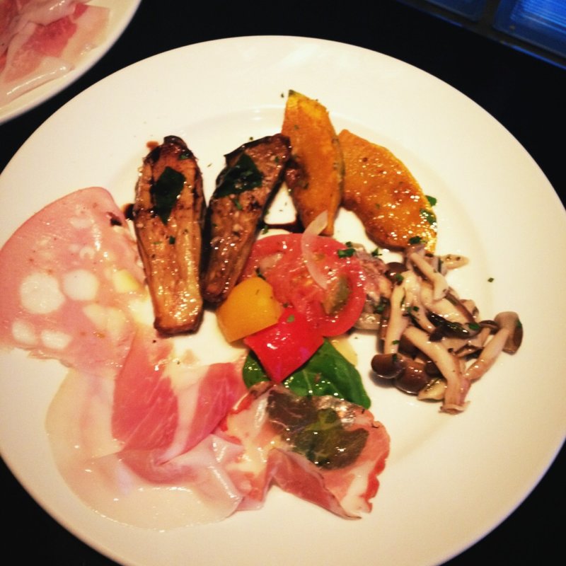 前菜の盛り合わせ(レロエ・オヴェスト)