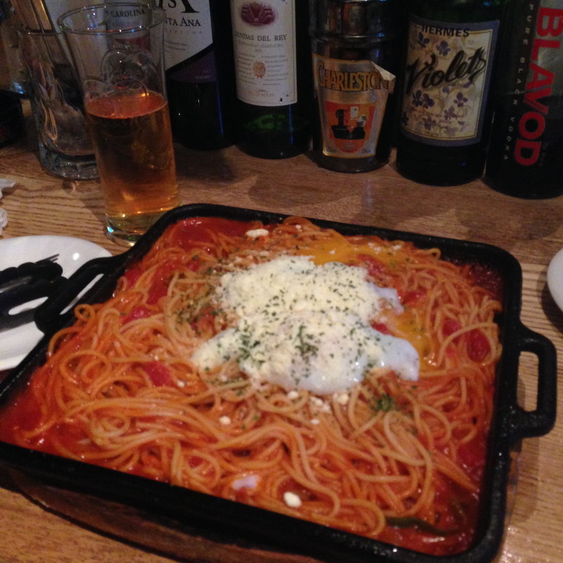 鉄板ナポリタン(桜丘 ビールキッチン BEER KITCHEN)