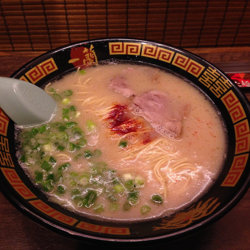 ラーメン(一蘭 渋谷店)