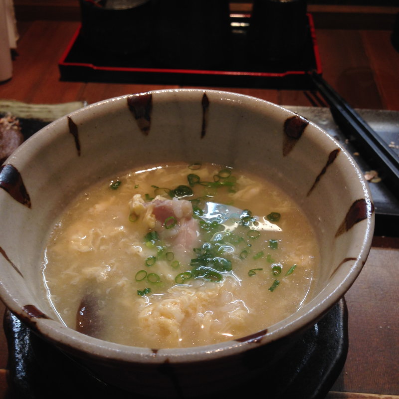 鶏ぞうすい(丸鶏自家解体とり吉)