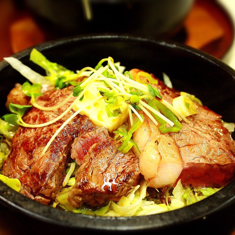 わら庄風  ステーキ丼(わら庄 )