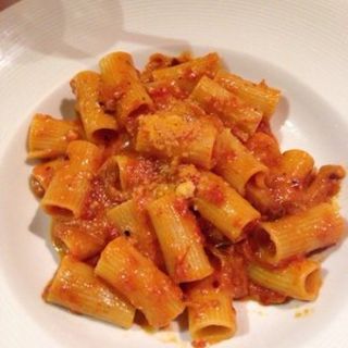 Rigatoni alla amatriciana(Arancino on Beachwalk)