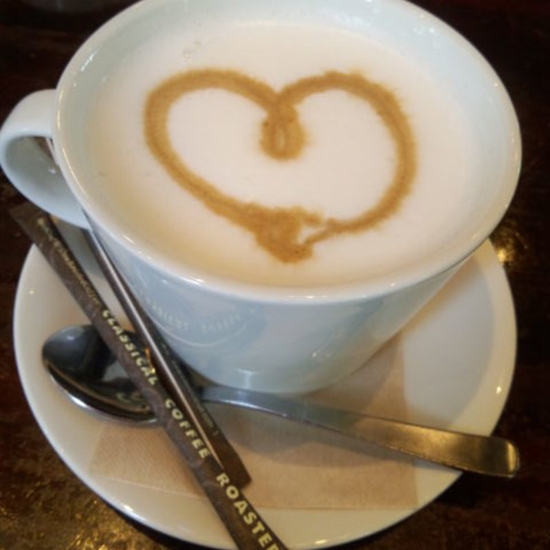 カフェラテ(トラットリア　ドッピオ)