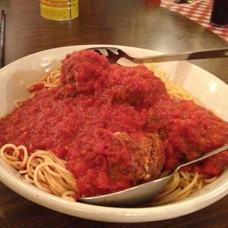 spaghetti with meatballs(Buca di Beppo Italian Restaurant)