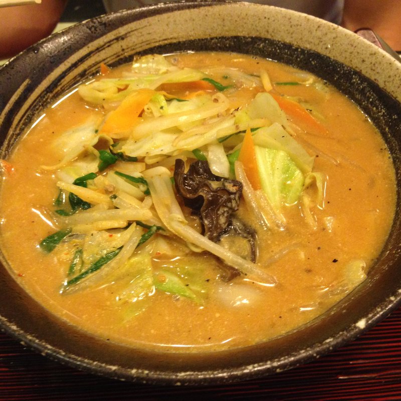 こく味噌らーめん(食事処 あきがわ )