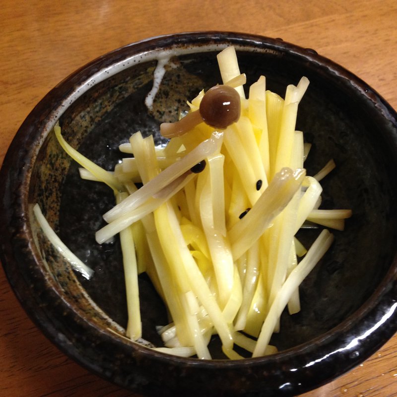 黄にらのおひたし(お好み焼き もり )