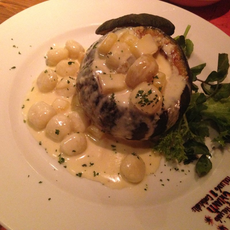 かぼちゃのニョッキ(キャンティ本店)