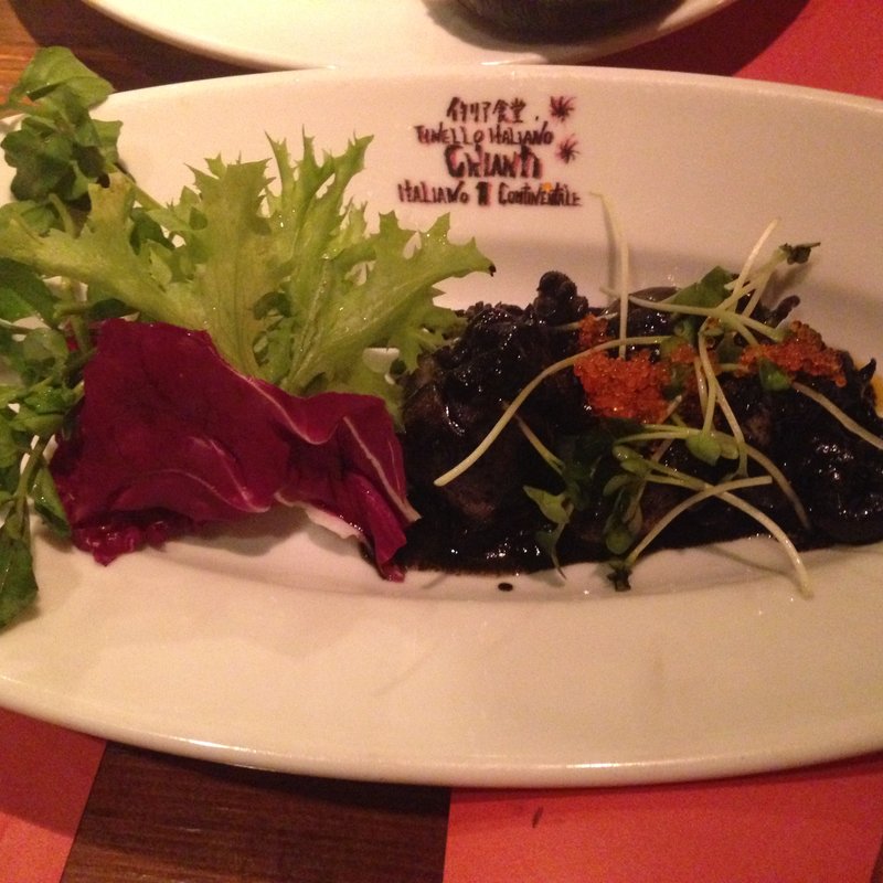 イカの墨煮(キャンティ本店)