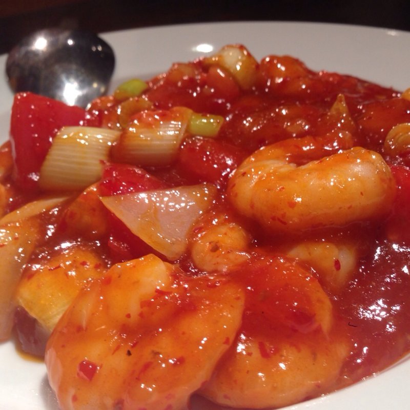 海老チリソース(タイガー餃子会舘 中目黒店)