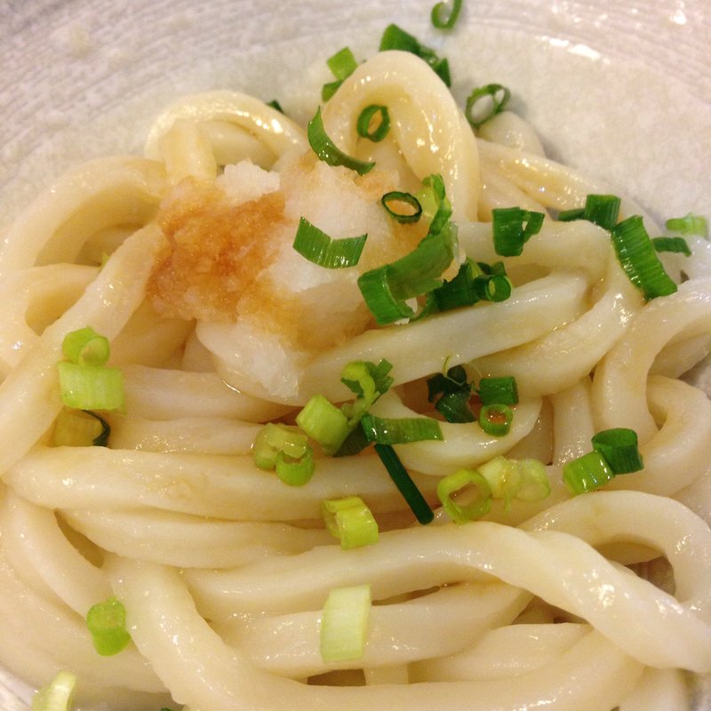 ぶっかけ(小)あったかいの(うどん工房 さぬき)