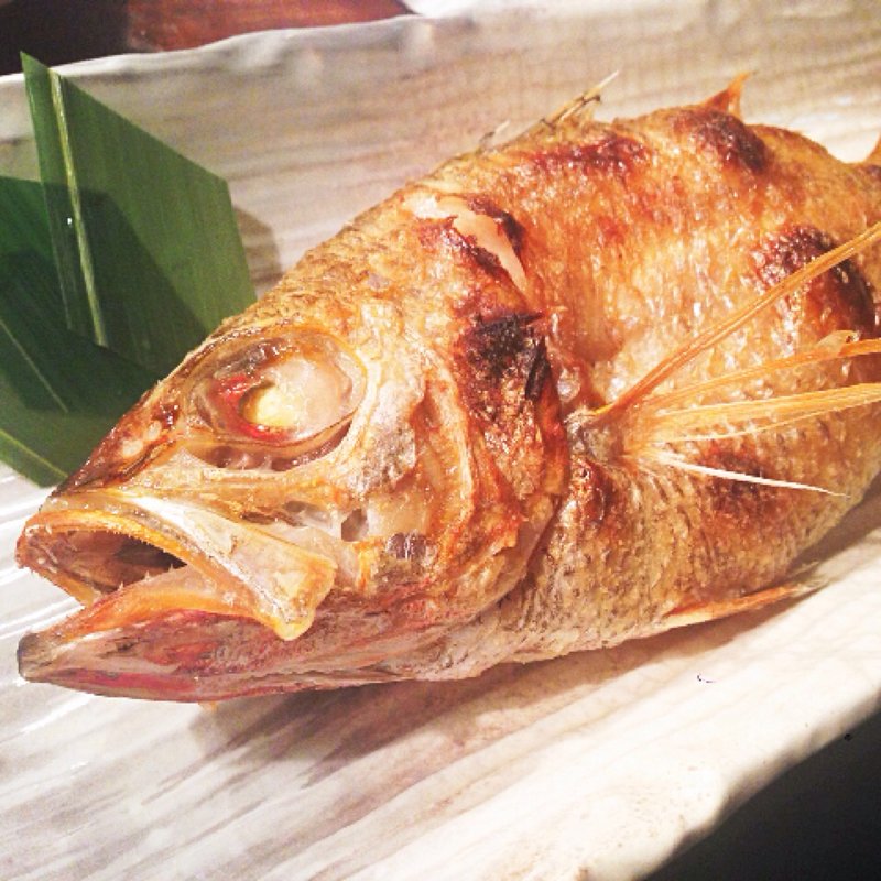 ノドグロ塩焼き(オサカナヤ 魚哲 中目黒店)