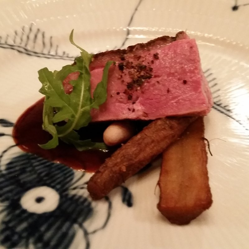 鴨肉のロースト(リストランテ ラ バリック トウキョウ)