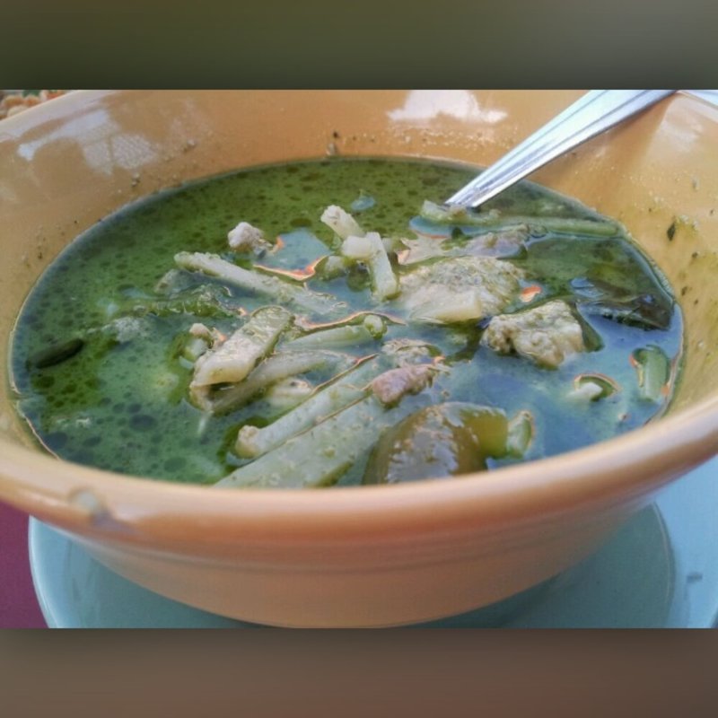 Thai chicken green curry(Kala Eatery)