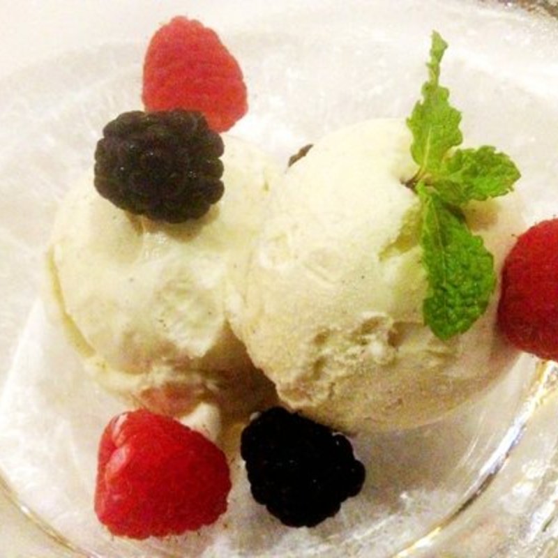 Homemade vanilla gelato(53 by the sea)