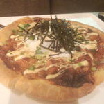 照り焼きチキンのピザ(kawara DINING)