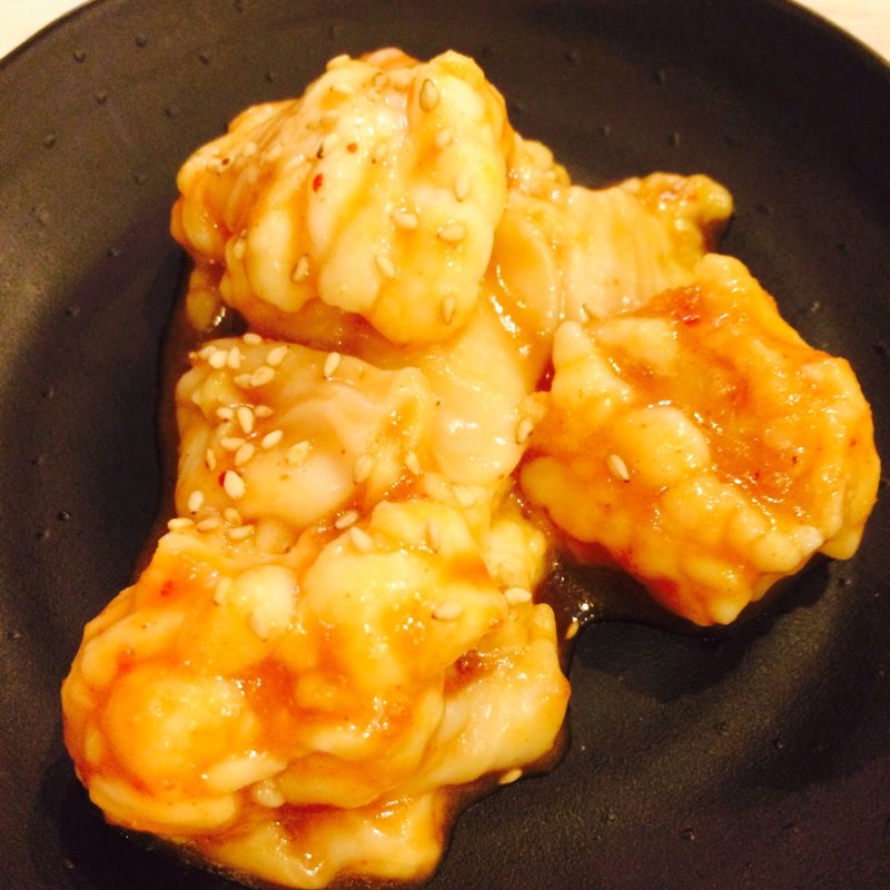 牛上ホルモン(炭火焼肉ゆうび)