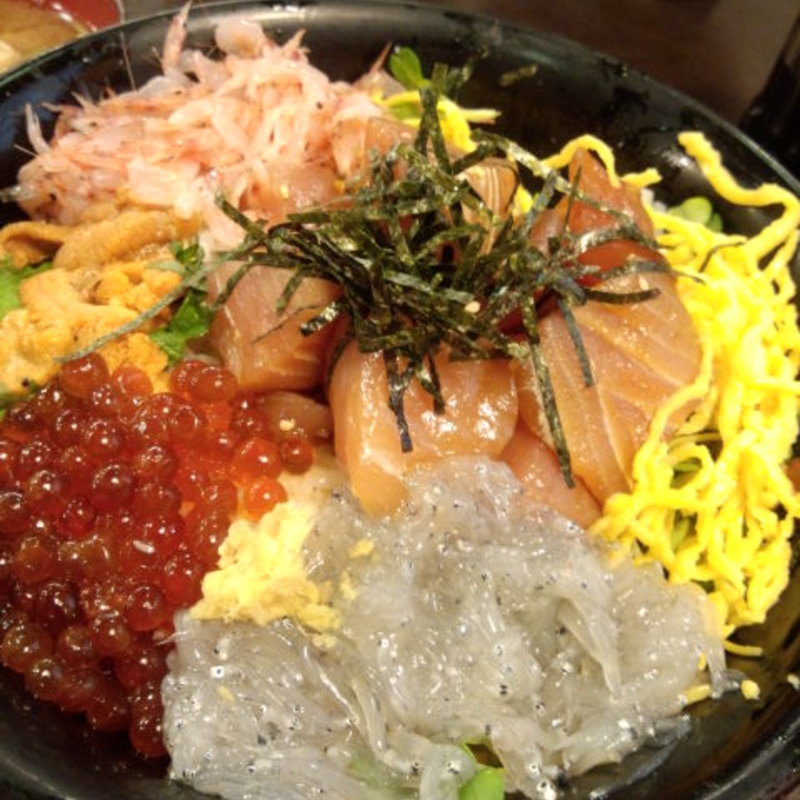 わいわい丼(魚河岸　丸天 みなと店 )
