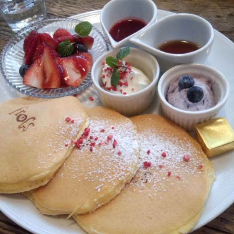ベリーベリーズパンケーキ(フロッグスダイナー)