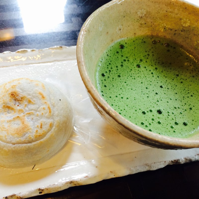 お抹茶セット(小野筑紫堂)