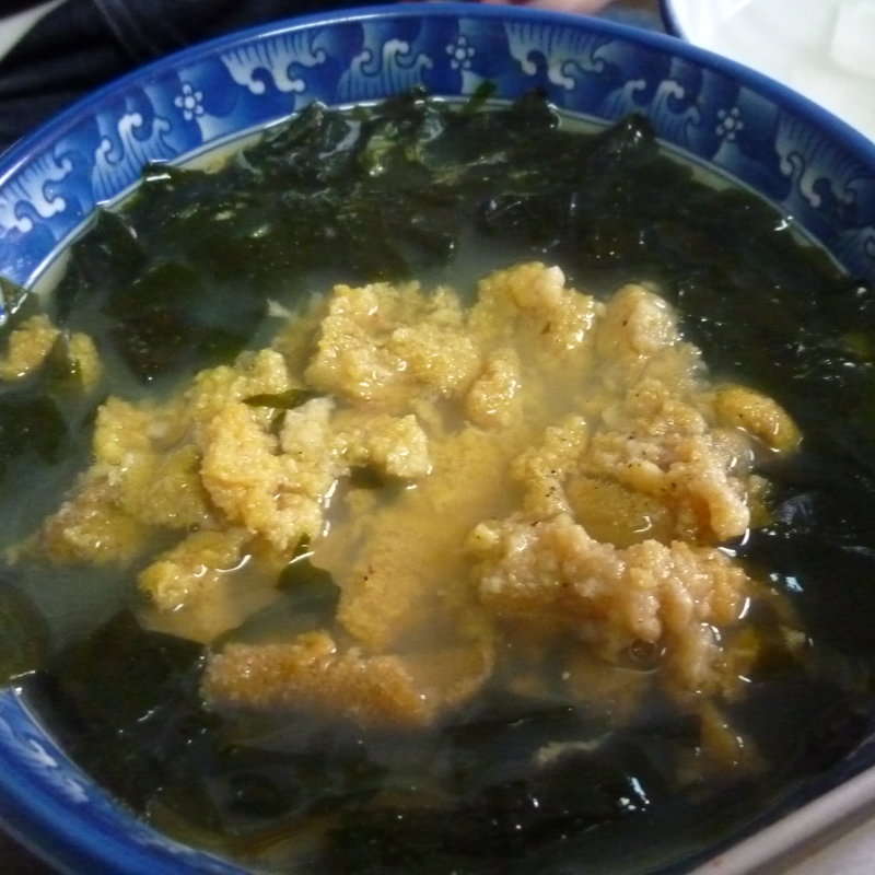 うにのスープ(済州家（제주가）)