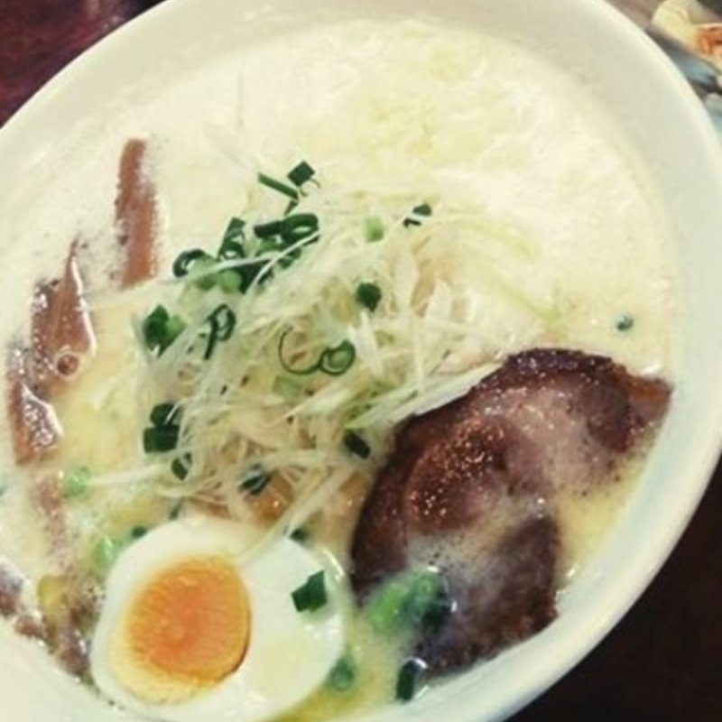 牛乳ラーメン チーズトッピング(しろくま食堂 )