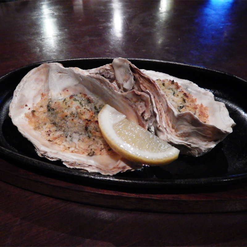 カキの香草パン粉焼き(ポリネシア)