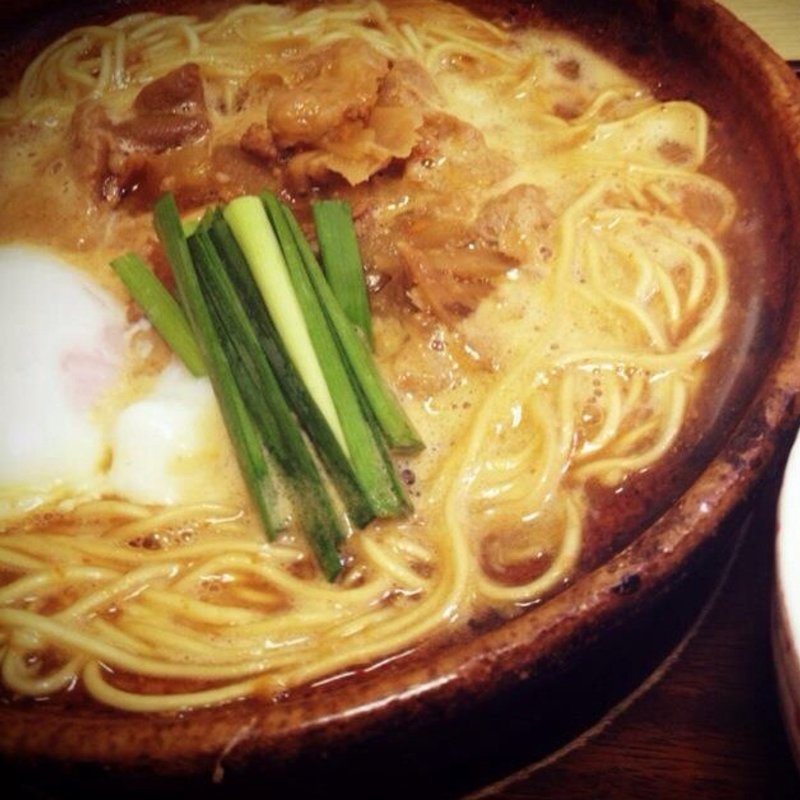 牛もつ味噌煮込みラーメン(仏跳麺 坂元店 （ブッチョウメン）)